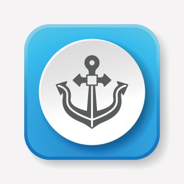 Çapa simge vektör çizim vektör çizim