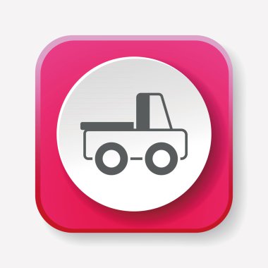 kamp araba simge vektör çizim vektör çizim