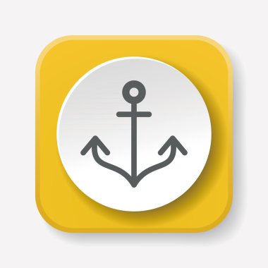 Çapa simge vektör çizim vektör çizim