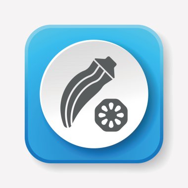 sebze simge vektör çizim