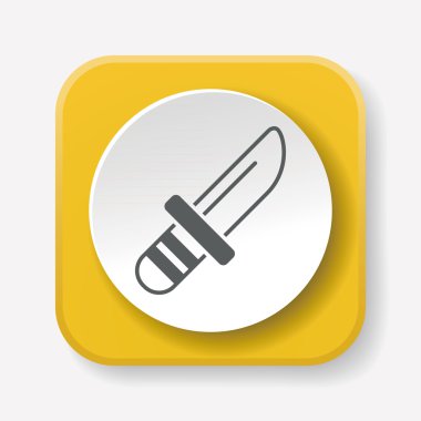 Yardımcı programı'nı bıçak simge vektör çizim vektör çizim