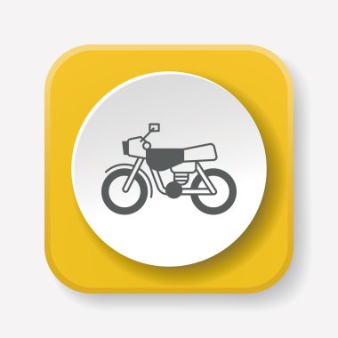 mortocycle simge vektör çizim