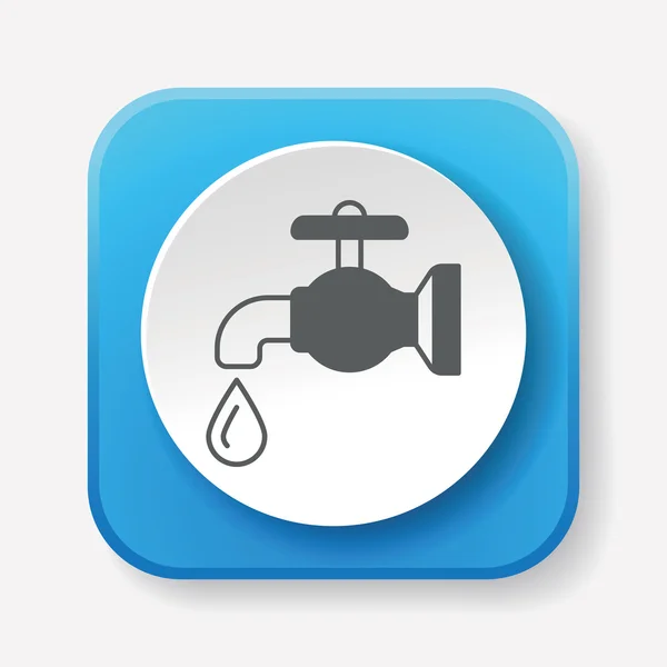 Environmental protection concept conserve water icon vector illustration