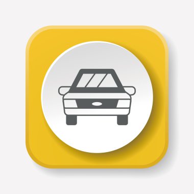 Araba simge vektör çizim vektör çizim