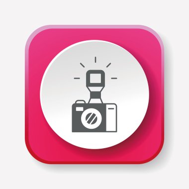 kamera simge vektör çizim vektör çizim