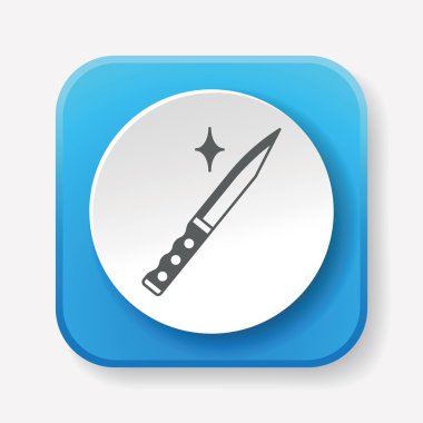 Yardımcı programı'nı bıçak simge vektör çizim