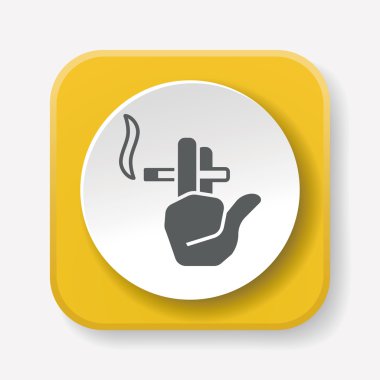 İçilmeyen alanı simge vektör çizim