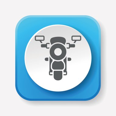 mortocycle simge vektör çizim