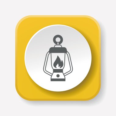 kamp ışık simge vektör çizim