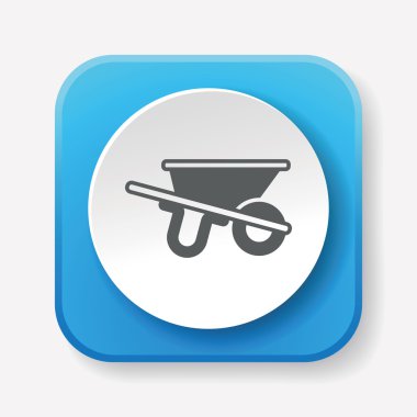 Römork simge vektör çizim