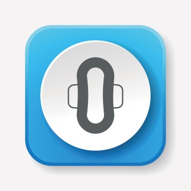 Hijyenik ped vektör çizimi