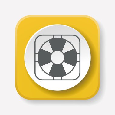 yaşam şamandırası vektör illüstrasyonu