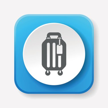 Bagaj simge vektör çizim