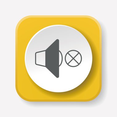 ses simgesi vektör illüstrasyonu