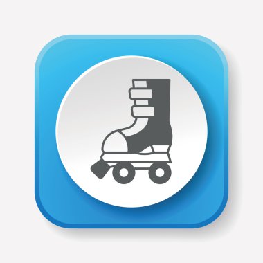 paten simge vektör çizim