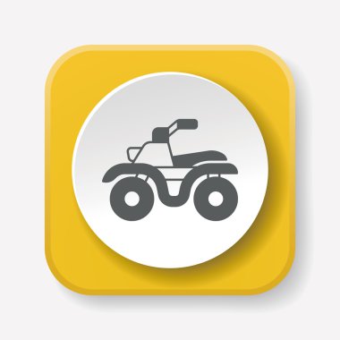 mortocycle simge vektör çizim