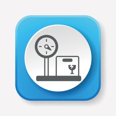 kırılgan simge vektör çizim