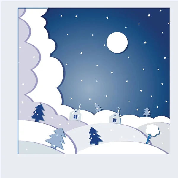 Snow Christmas Blue Cold Winter — Stock Photo, Image