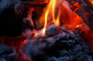 Şöminede Ateş