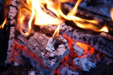 Şöminede Ateş