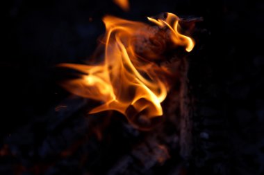 Şöminede Ateş