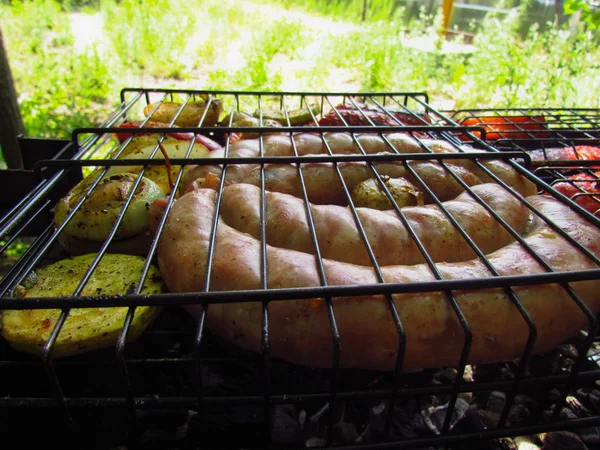 Bbq Izgarası — Stok fotoğraf