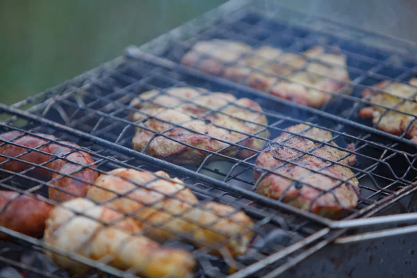 Parrilla barbacoa — Foto de Stock