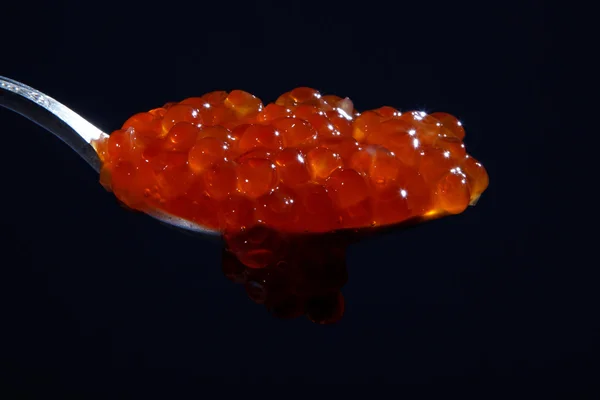 Caviar rojo pequeño — Foto de Stock