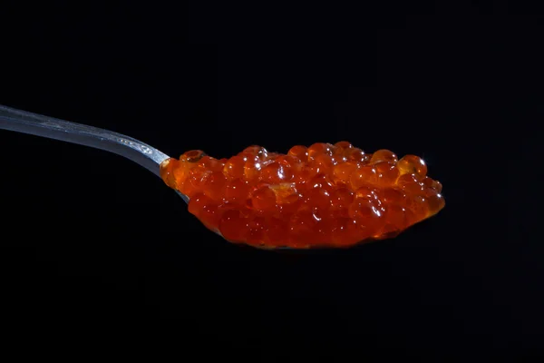 Caviar rojo pequeño — Foto de Stock
