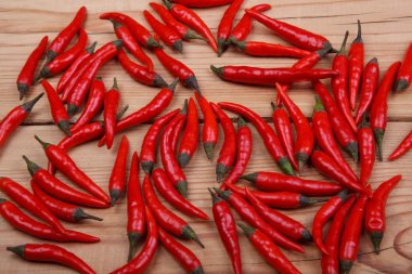 pek çok kırmızı biber