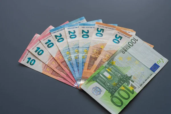 Pieniądze Euro Idealne Podróży Lub Inwestycji — Zdjęcie stockowe