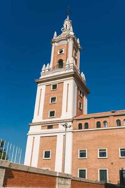 Madri Espanha Agosto 2018 Vista Prédio Museu América Madri — Fotografia de Stock