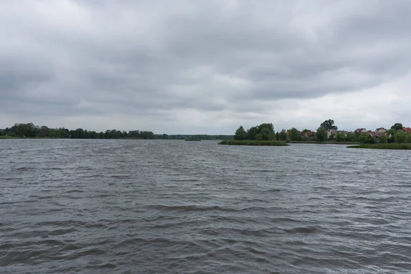 Szczytno Polonia Junio 2017 Vista Del Lago Situado Szczytno — Foto de Stock