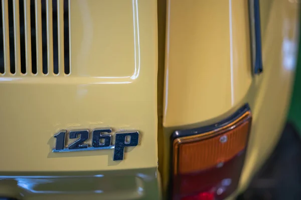 Olsztyn Polen Mai 2021 Blick Auf Einen Alten Fiat 126P — Stockfoto