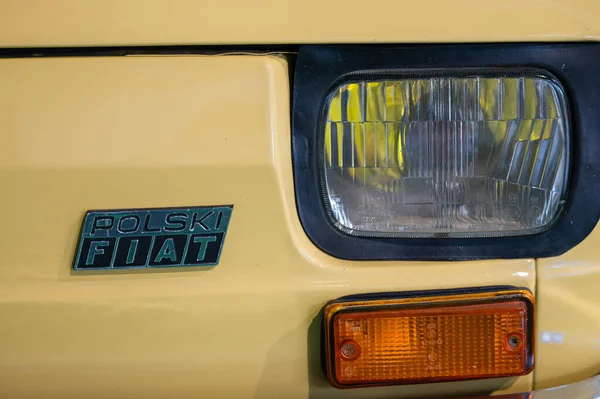 Olsztyn Polonya Mayıs 2021 Otoparkta Duran Eski Fiat 126P Nin — Stok fotoğraf