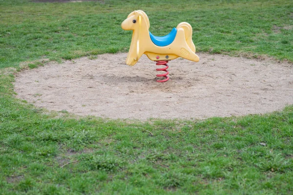 Plastic Children Buns Playground House — Stock Photo, Image
