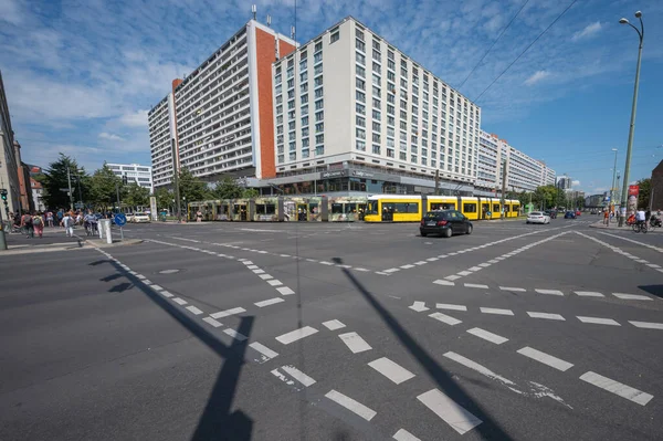 Berlin Deutschland August 2021 Blick Auf Den Fernsehturm Berlin Fernsehturm — Stockfoto