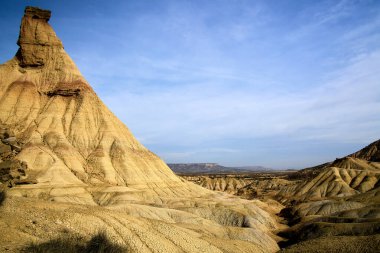 Doğal parktaki toprak ve taşlar. 