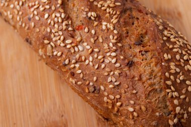 Fırın taze pişmiş ürünler konsepti