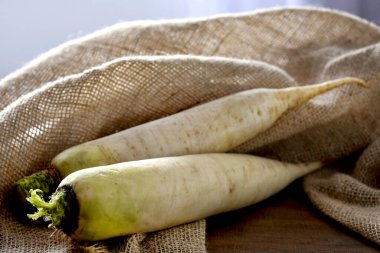 Taze organik kökleri kapatın.