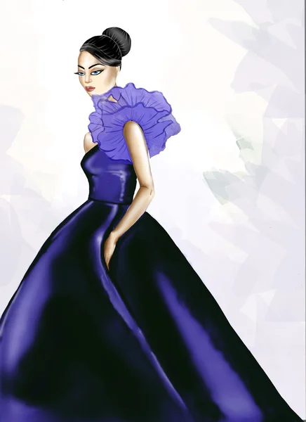 Fashion Illustration — Stock Photo, Image