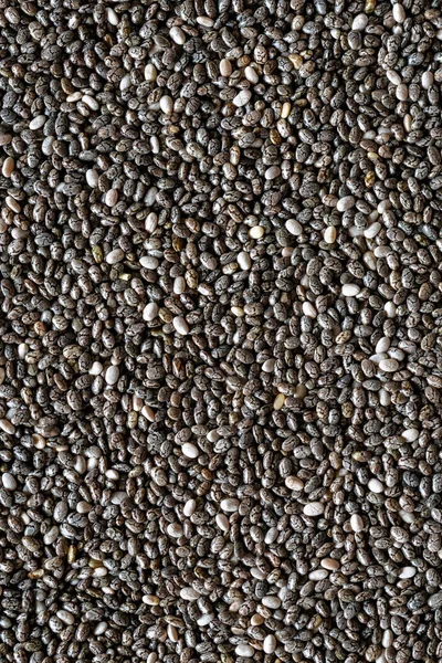 Close Chia Seeds Full Frame Macrophotography Close — Stock Photo, Image