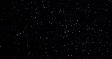 Siyah arkaplanda uçan toz parçacıkları