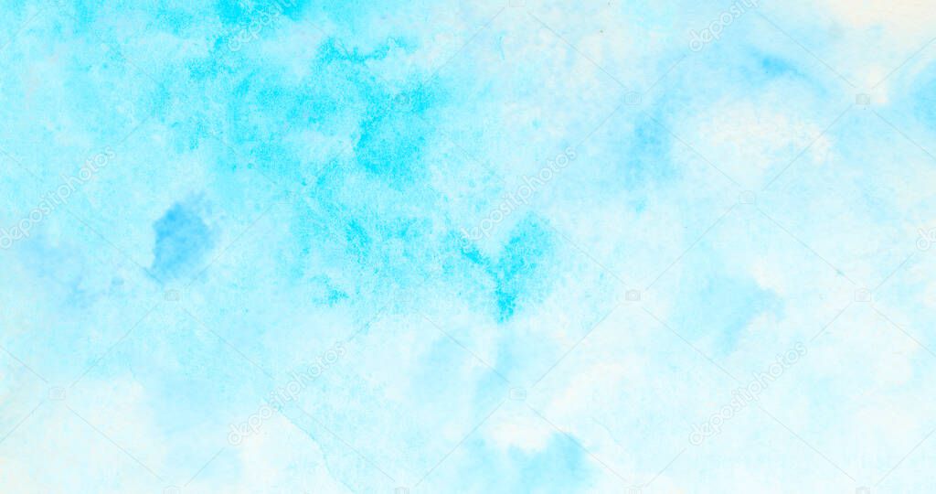 Abstract watercolor styled background with copy space.