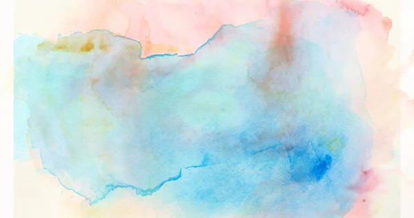 Abstrait Aquarelle Style Fond Avec Espace Copie — Photo