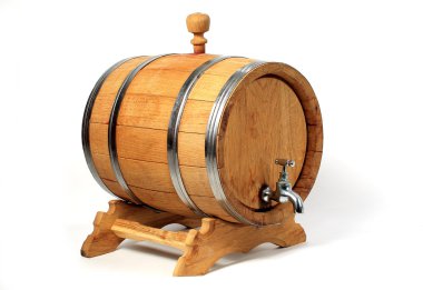 Barrels for wine clipart