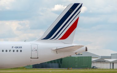 Fransa Airbus A320 kuyruk hava