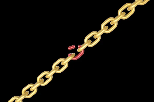 Kırık halkalı zincir