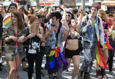 Eşcinsel gurur 2013, Paris, Fransa