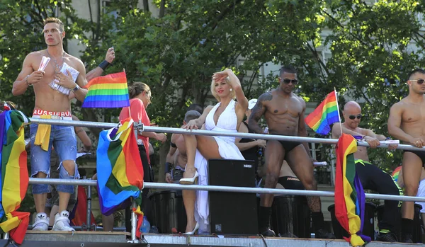 The gay pride 2013, Paris, Frankreich — Stockfoto